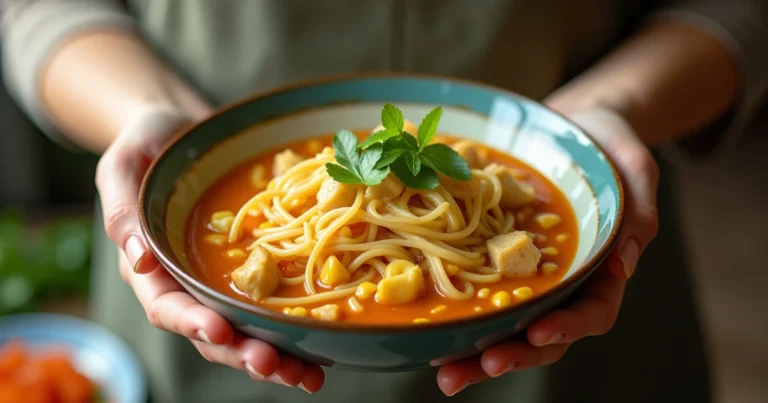 chicken corn noodle soup