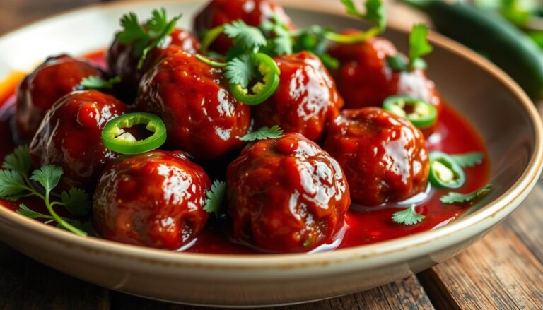 Cranberry Jalapeno Meatballs