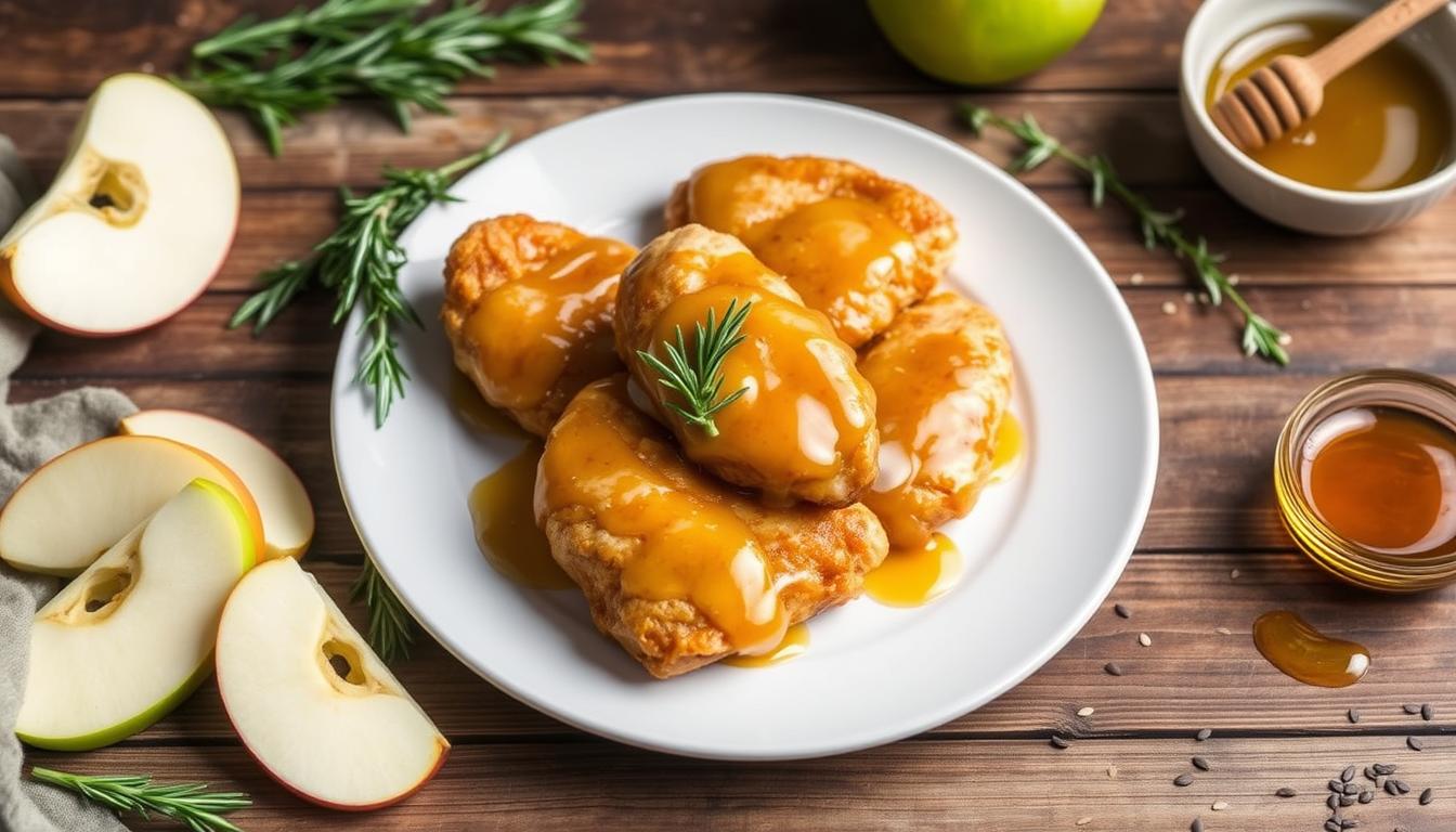 apple and honey-glazed chicken tenders recipe​